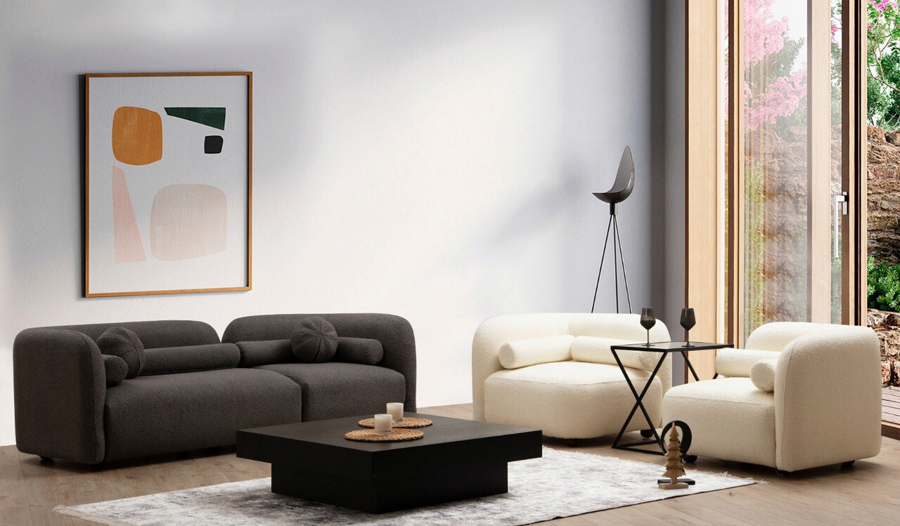 Fotoliu, Atelier del Sofa, 859FTN2042, Crem - imagine 5